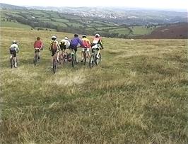 Starting the final descent to Owley